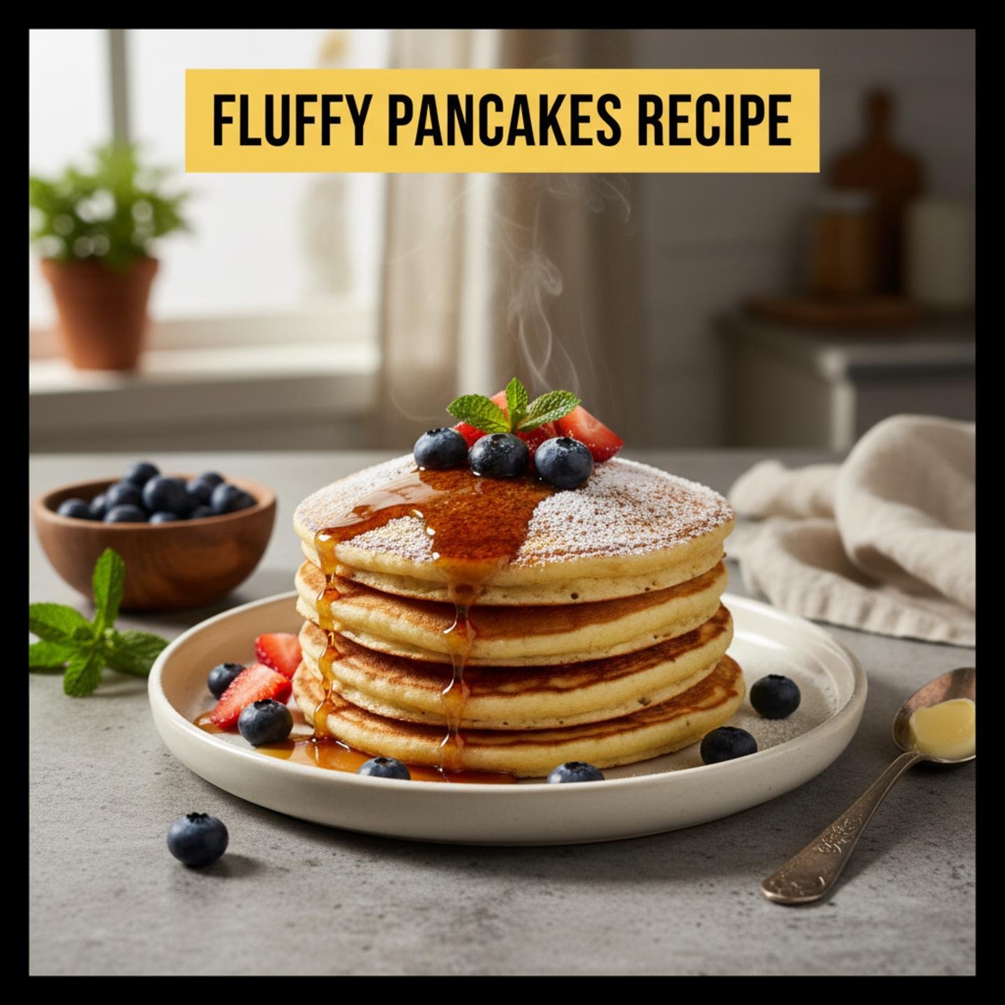 Fluffy Pancakes Recipe