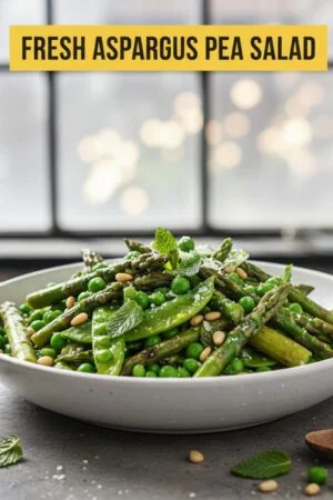 Fresh Asparagus Pea Salad