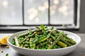 Fresh Asparagus Pea Salad