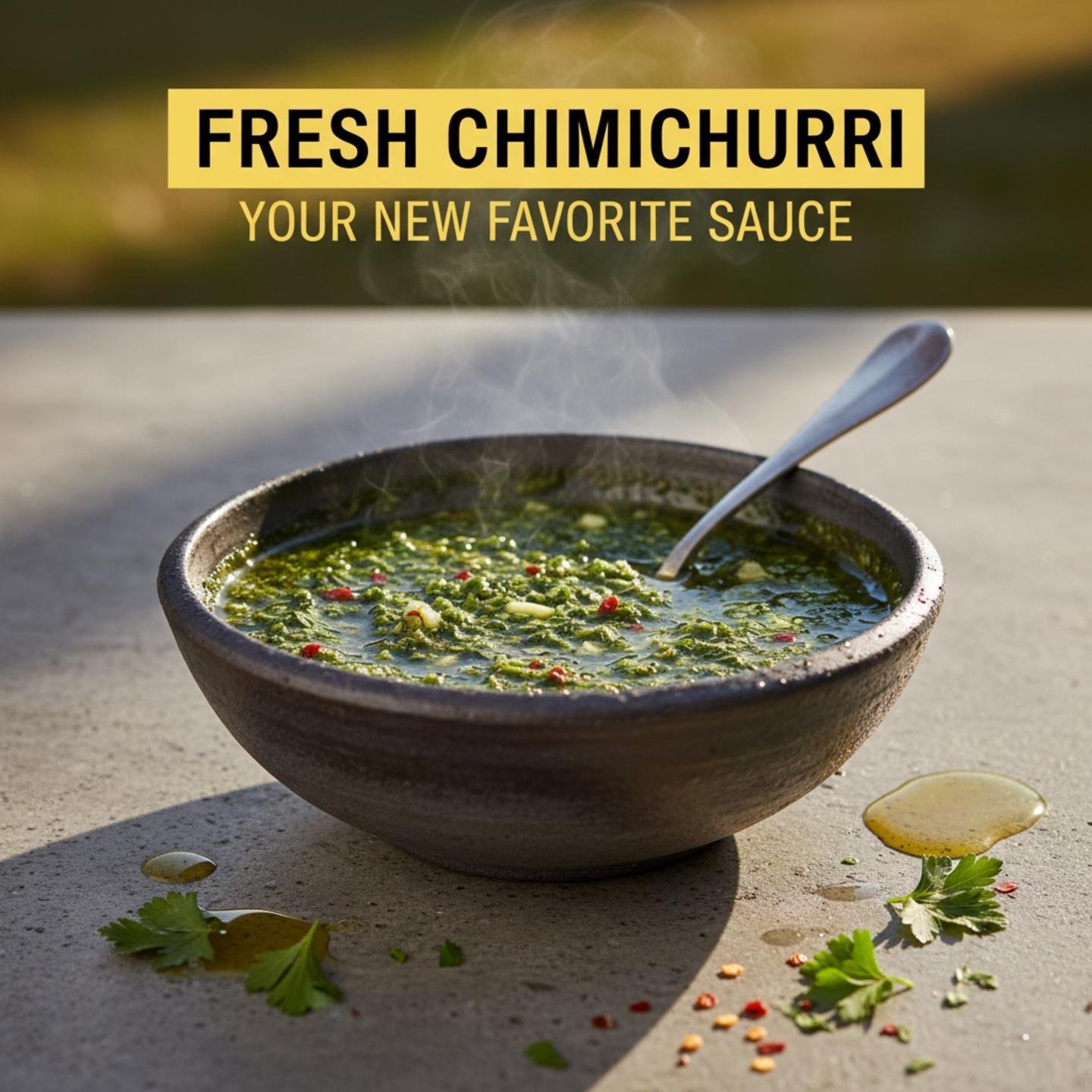 Fresh Chimichurri: Your New Favorite Sauce