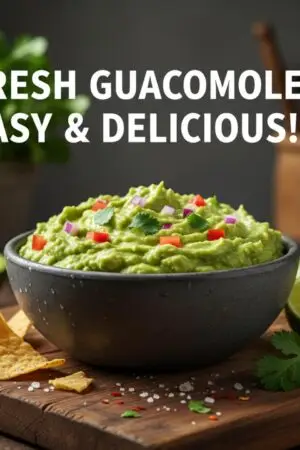 Fresh Guacamole: Easy & Delicious!