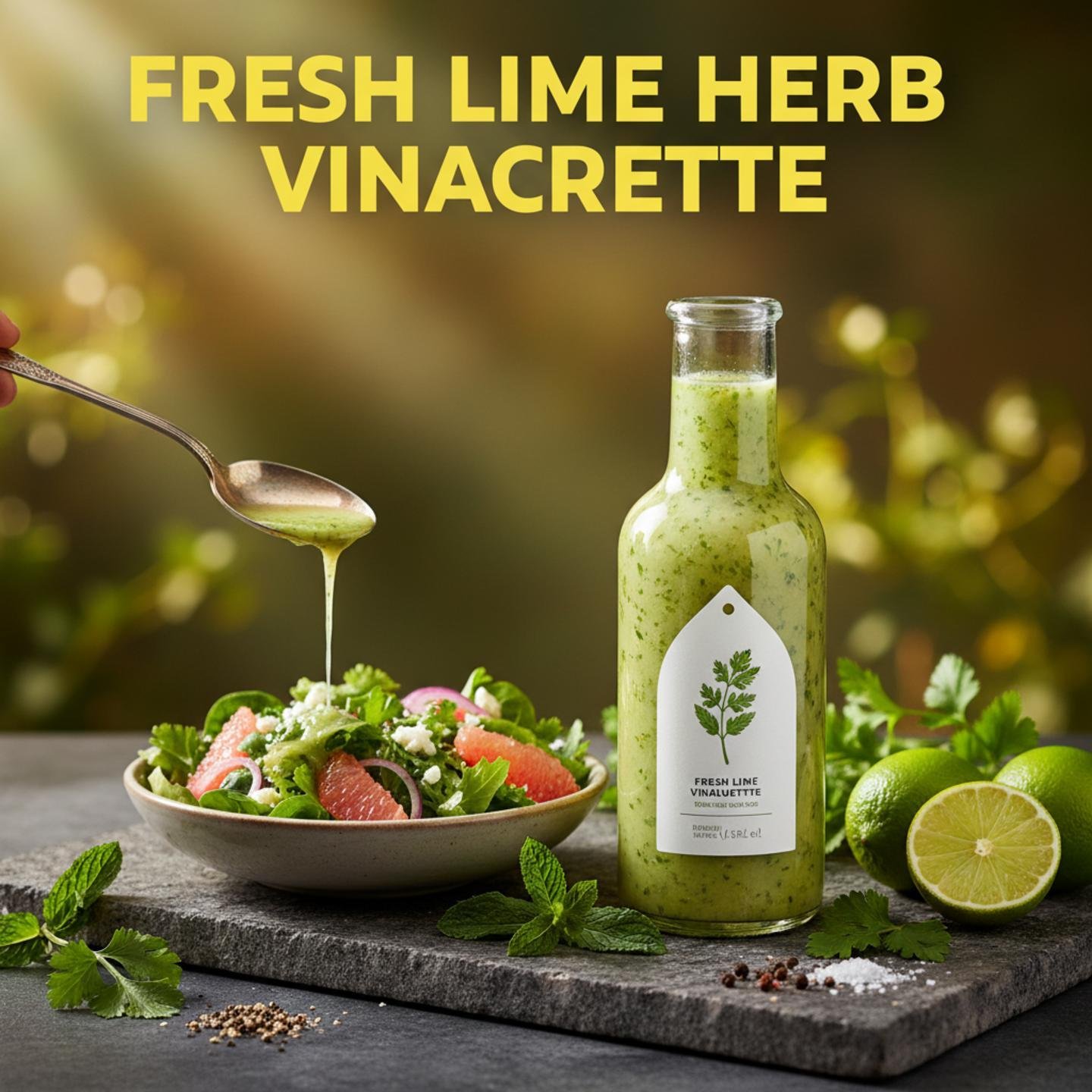 Fresh Lime Herb Vinaigrette