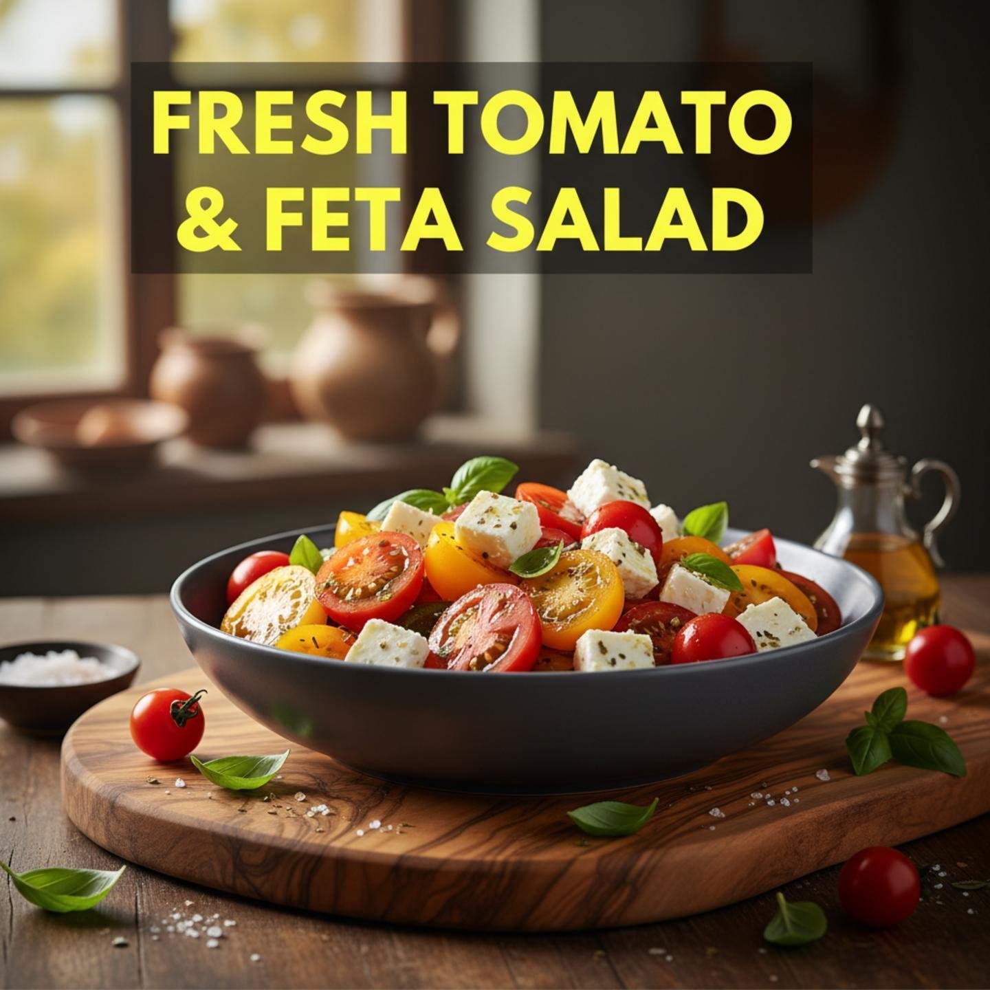Fresh Tomato & Feta Salad
