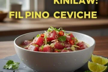 Fresh Tuna Kinilaw: Filipino Ceviche