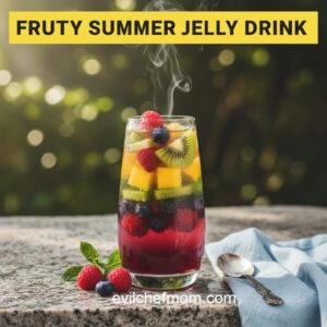 Fruity Summer Jelly Drink