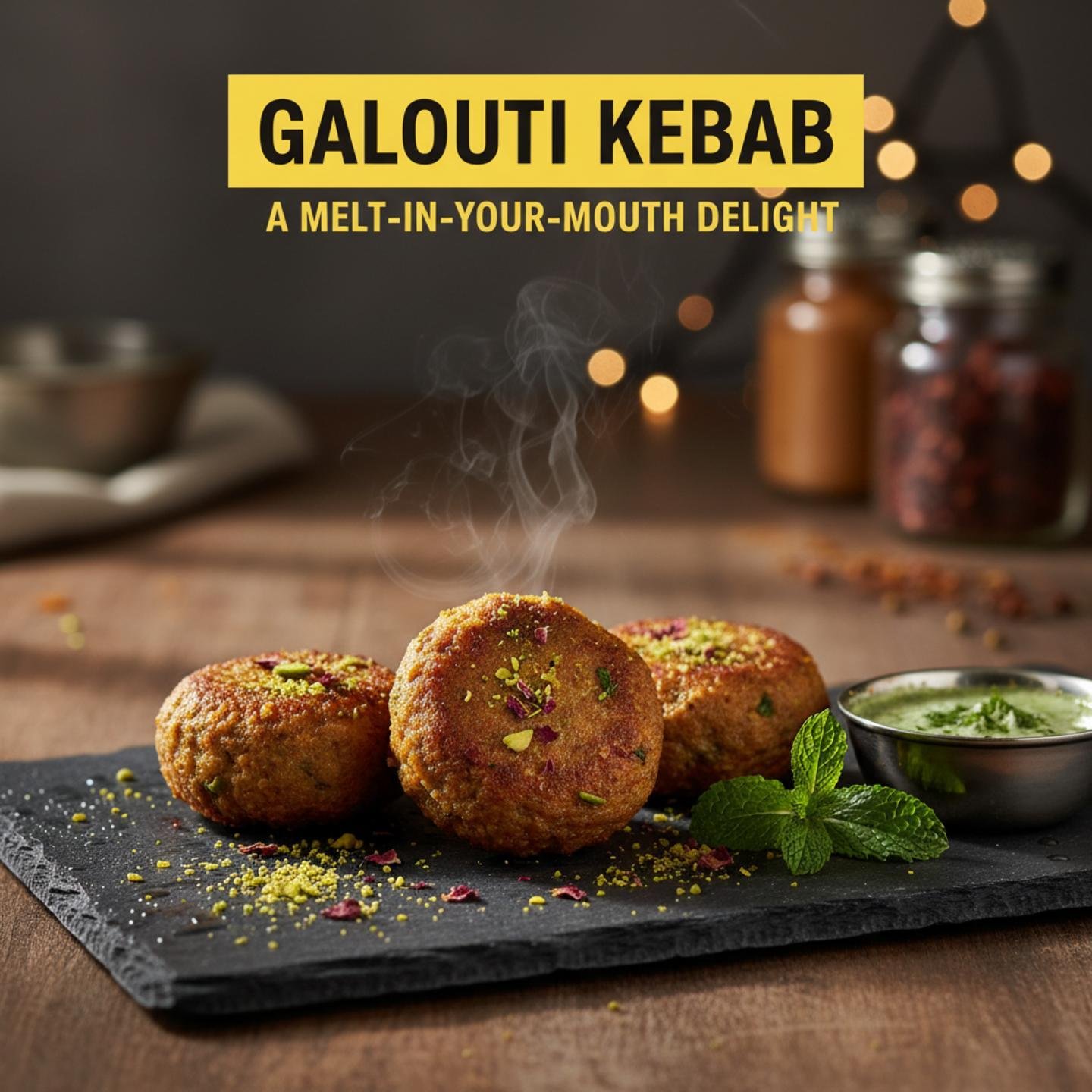 Galouti Kebab: A Melt-in-Your-Mouth Delight