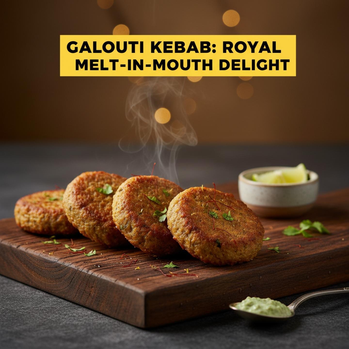 Galouti Kebab: Royal Melt-in-Mouth Delight