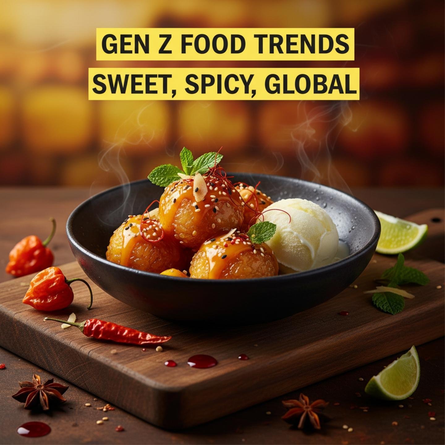 Gen Z Food Trends: Sweet, Spicy, Global