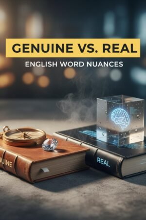 Genuine vs. Real: English Word Nuances