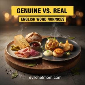 Genuine vs. Real: English Word Nuances