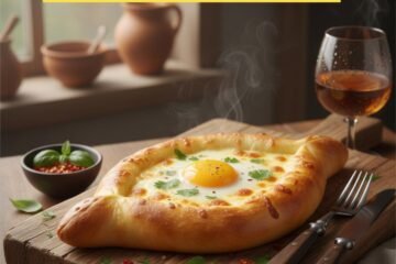 Georgian Khachapuri: Cheesy Bread Bliss