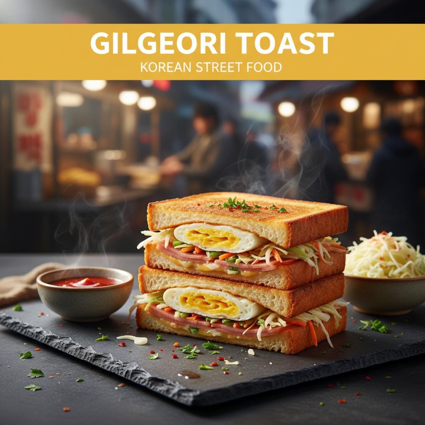 Gilgeori Toast: Korean Street Food
