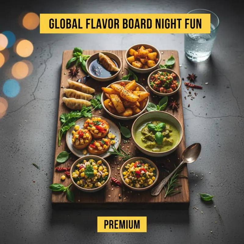 Global Flavor Board Night Fun