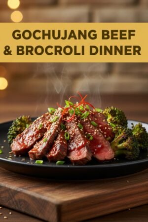 Gochujang Beef & Broccoli Dinner