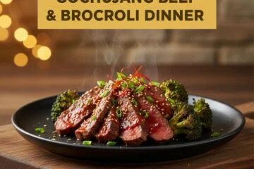Gochujang Beef & Broccoli Dinner