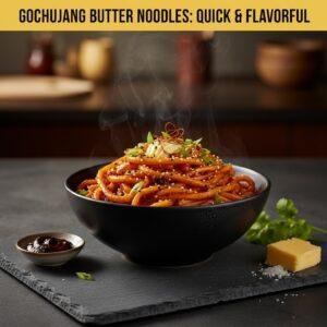 Gochujang Butter Noodles: Quick & Flavorful