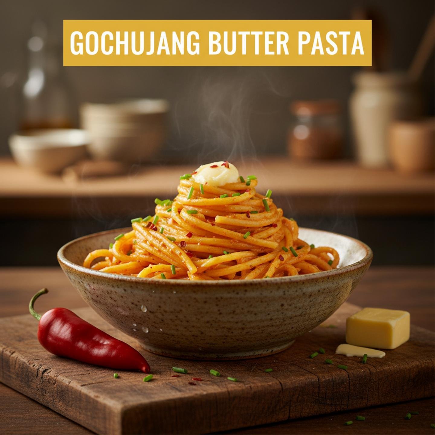 Gochujang Butter Pasta Recipe