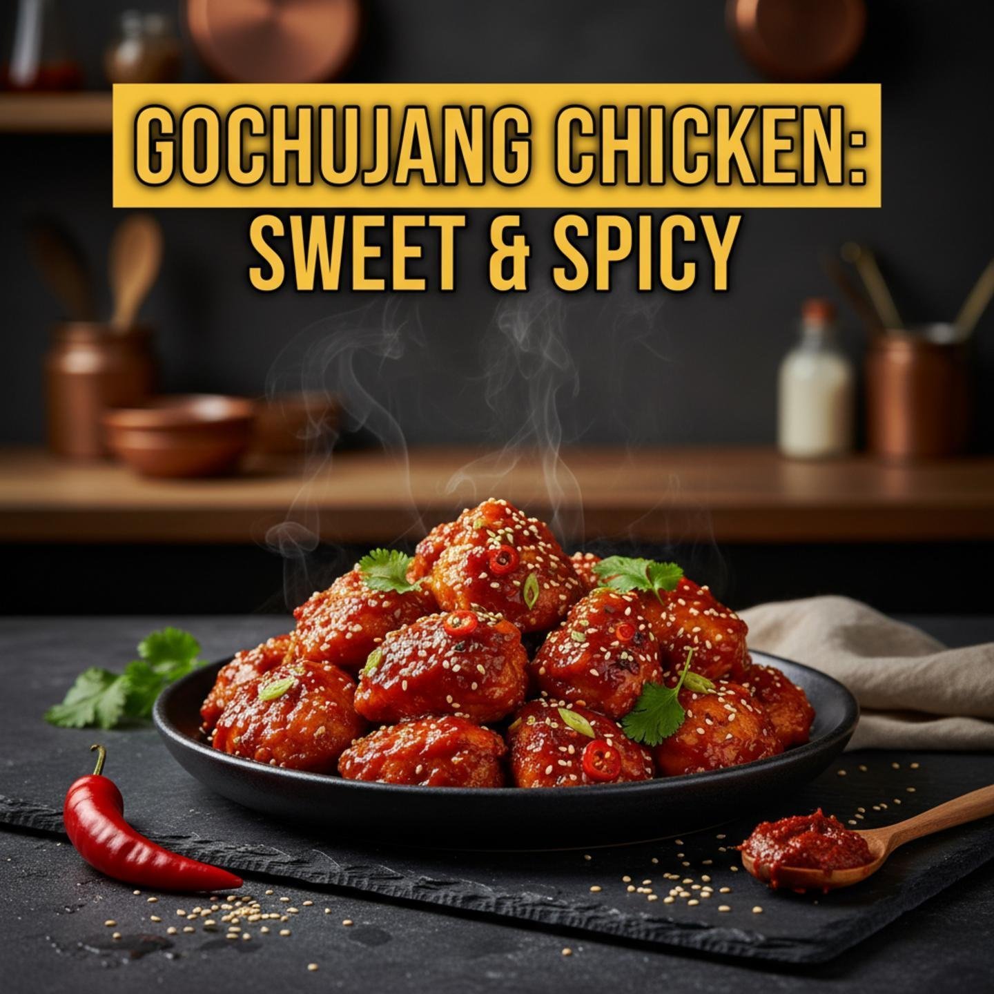 Gochujang Chicken: Sweet & Spicy