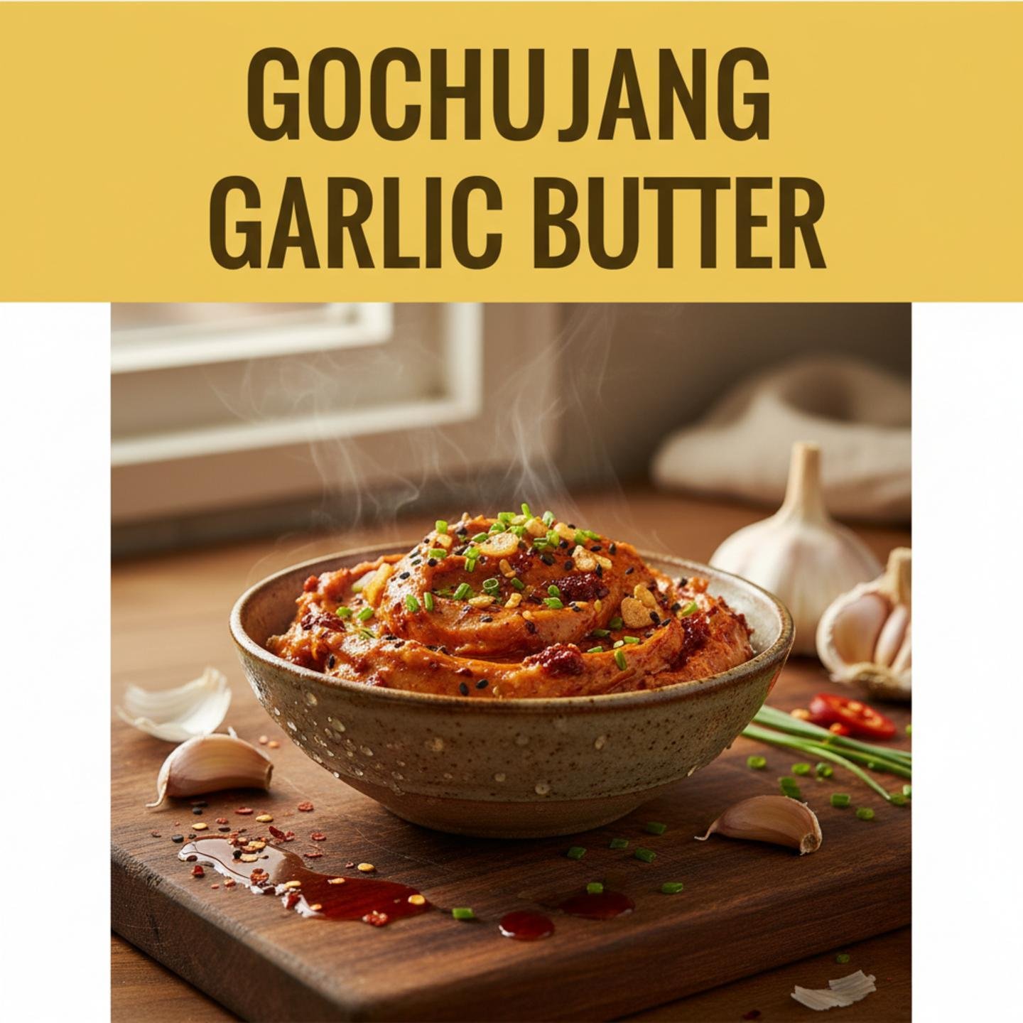 Gochujang Garlic Butter