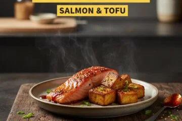 Gochujang Glaze: Salmon & Tofu