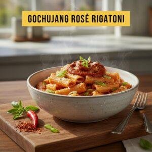 Gochujang Rosé Rigatoni