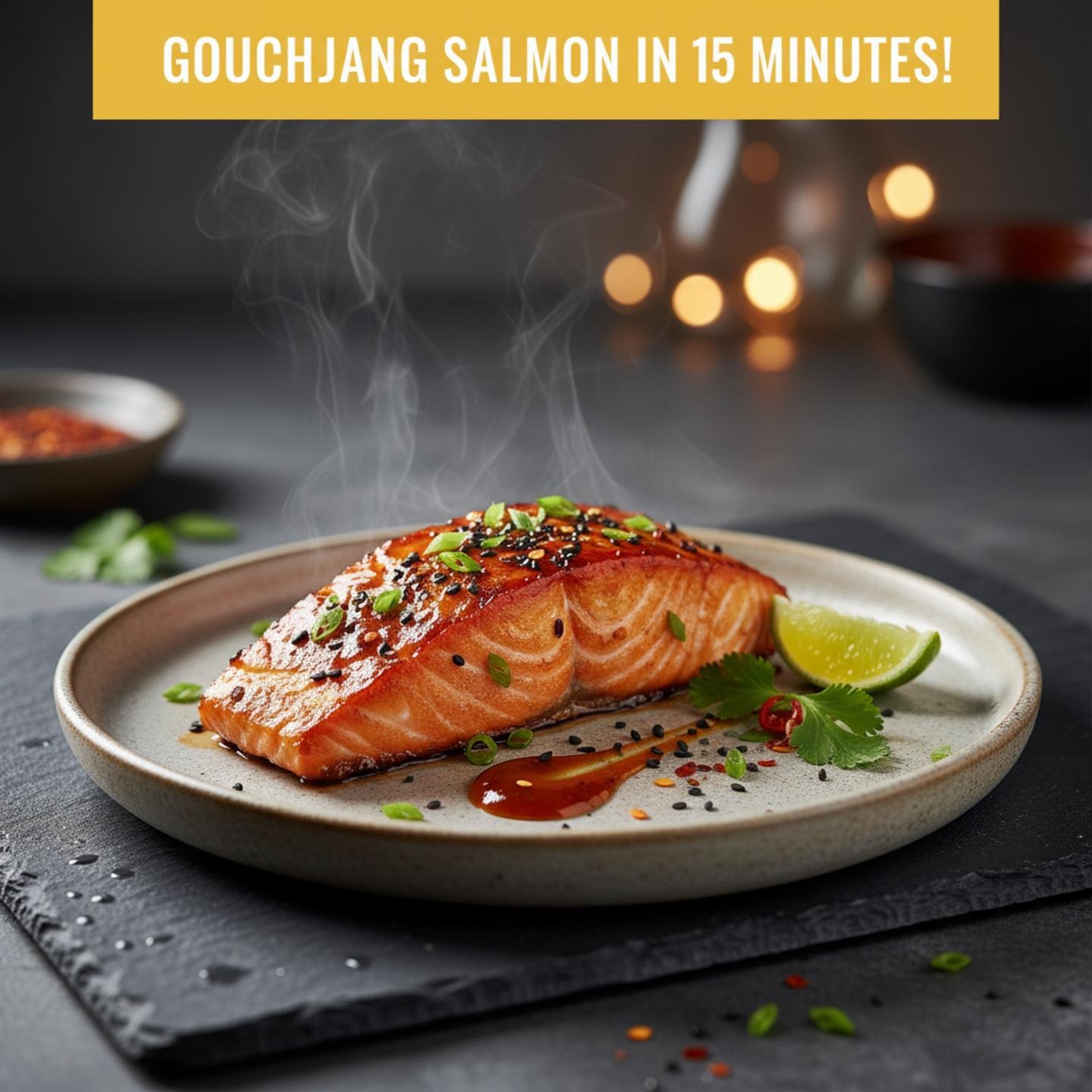 Gochujang Salmon in 15 Minutes!