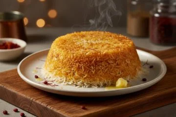 Golden Persian Tahdig