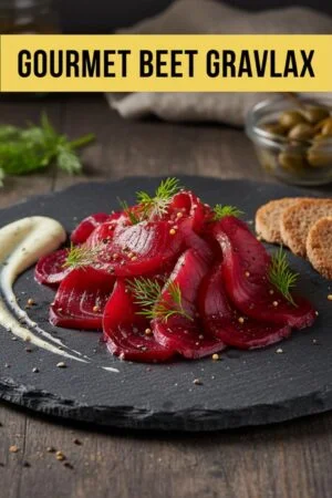 Gourmet Beet Gravlax Recipe