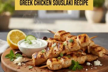 Greek Chicken Souvlaki Recipe