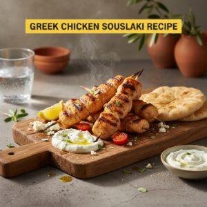 Greek Chicken Souvlaki Recipe