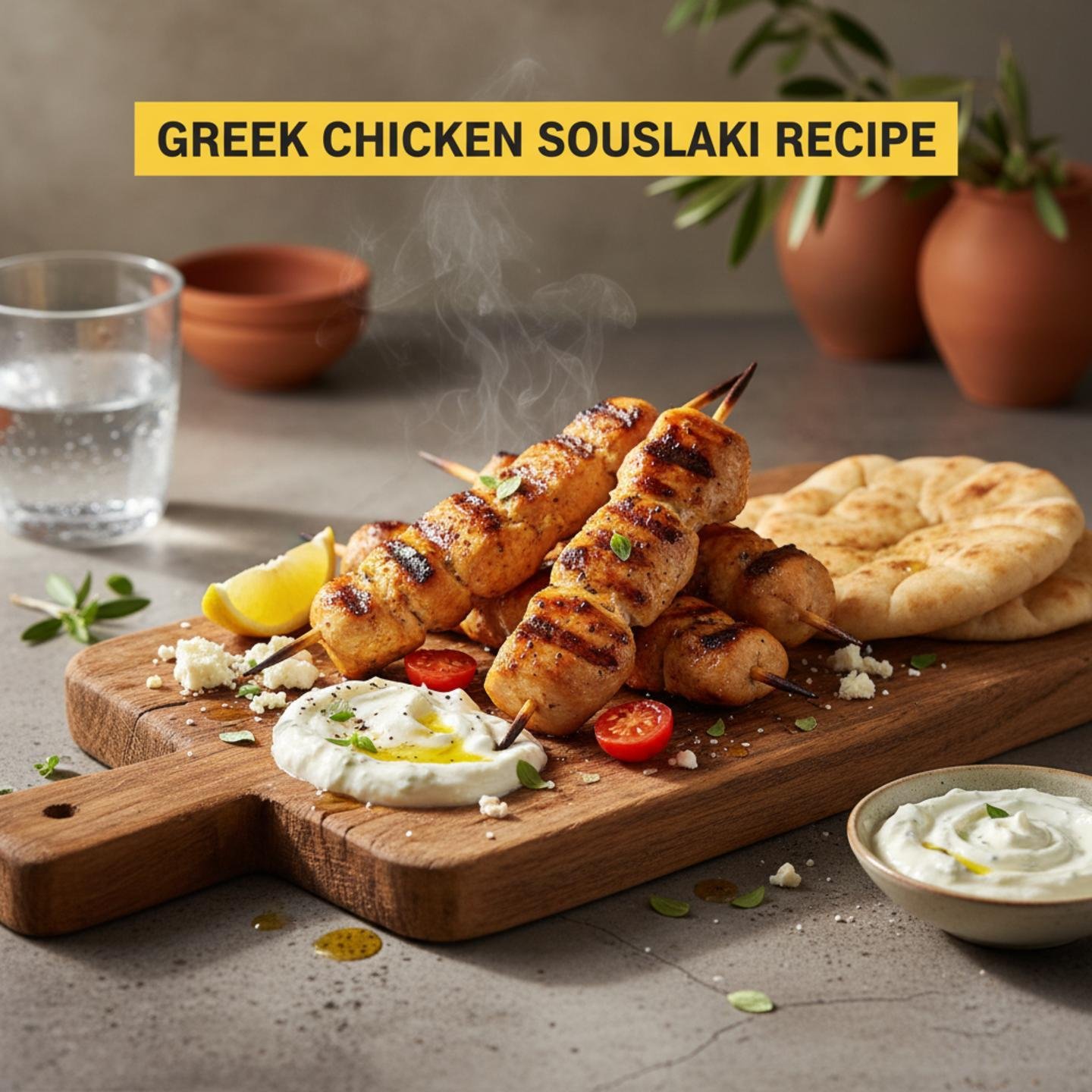 Greek Chicken Souvlaki Recipe