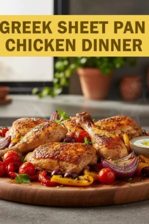 Greek Sheet Pan Chicken Dinner