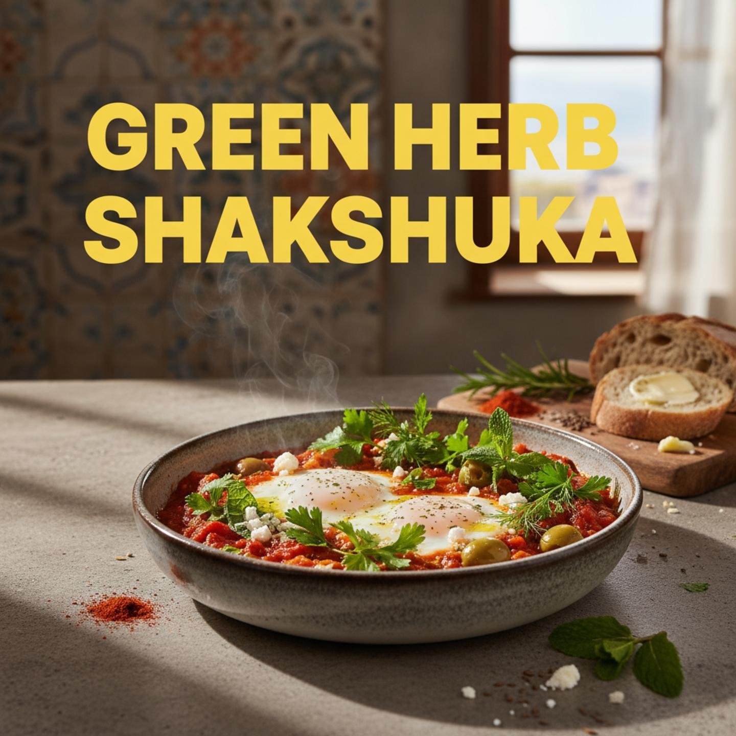 Green Herb Shakshuka