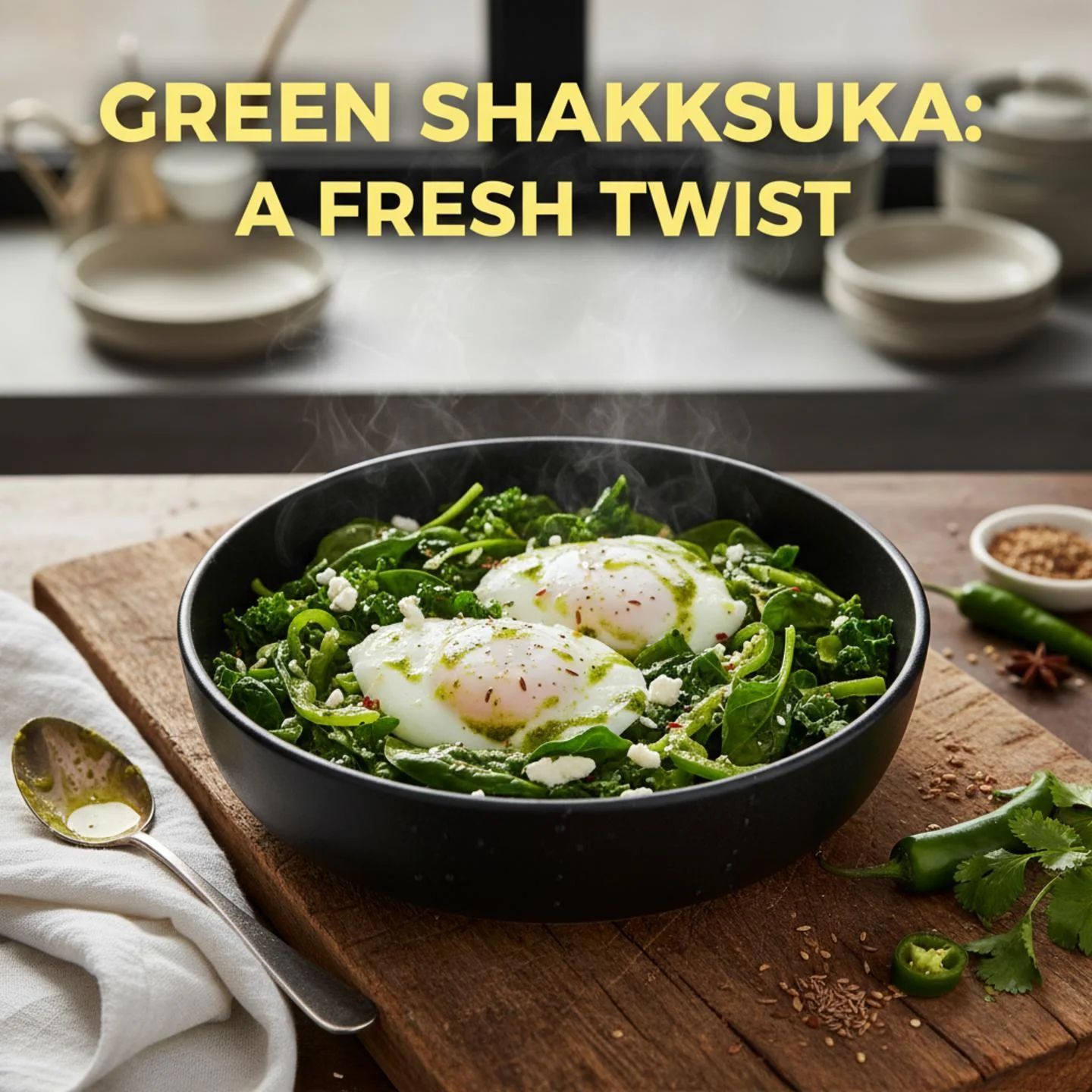 Green Shakshuka: A Fresh Twist