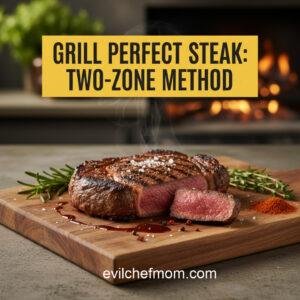 Grill Perfect Steak: Two-Zone Method