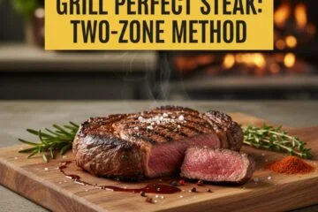 Grill Perfect Steak: Two-Zone Method