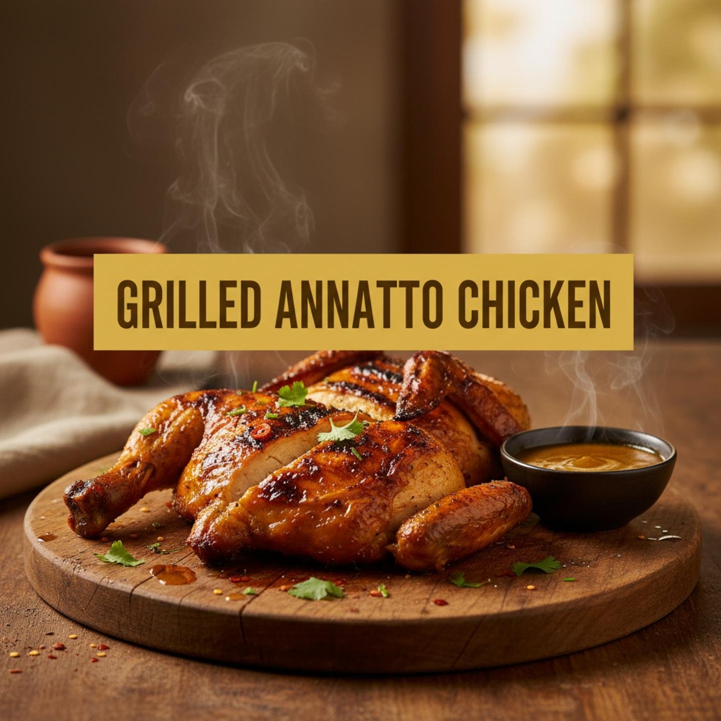 Grilled Annatto Chicken