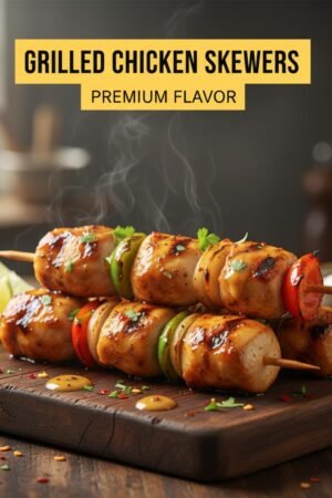 Grilled Chicken Skewers
