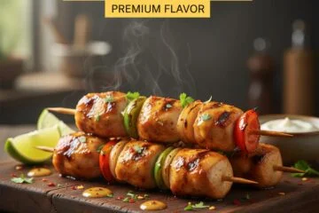 Grilled Chicken Skewers