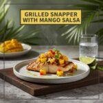 Grilled Snapper with Mango Salsa