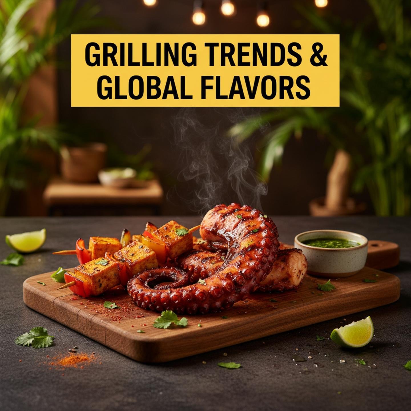 Grilling Trends & Global Flavors