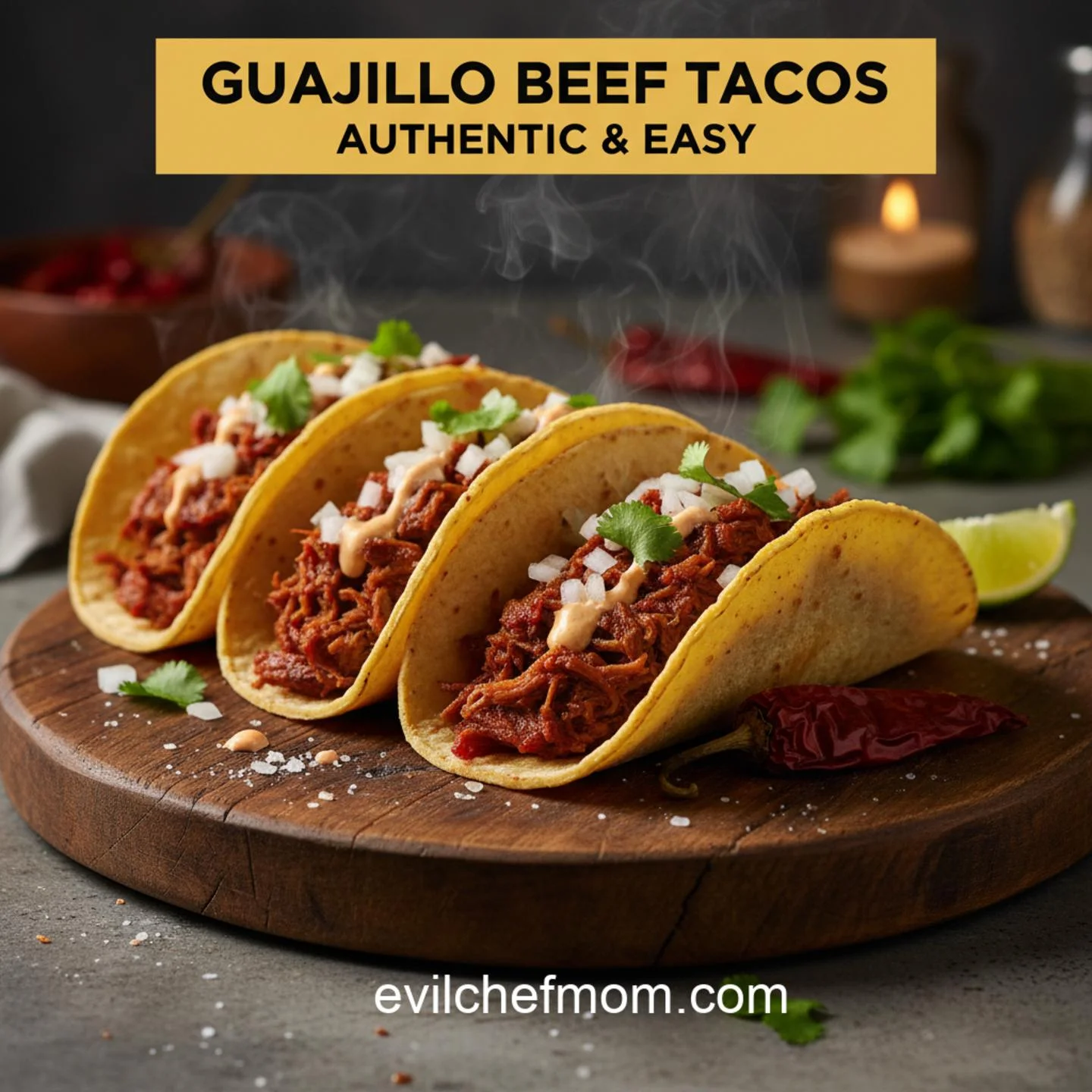 Guajillo Beef Tacos: Authentic & Easy