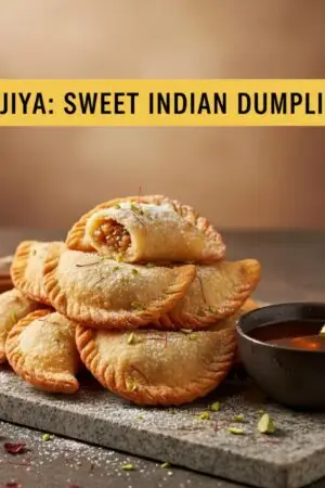 Gujiya: Sweet Indian Dumplings