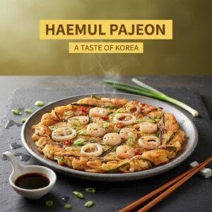 Haemul Pajeon (Korean Seafood Pancake)