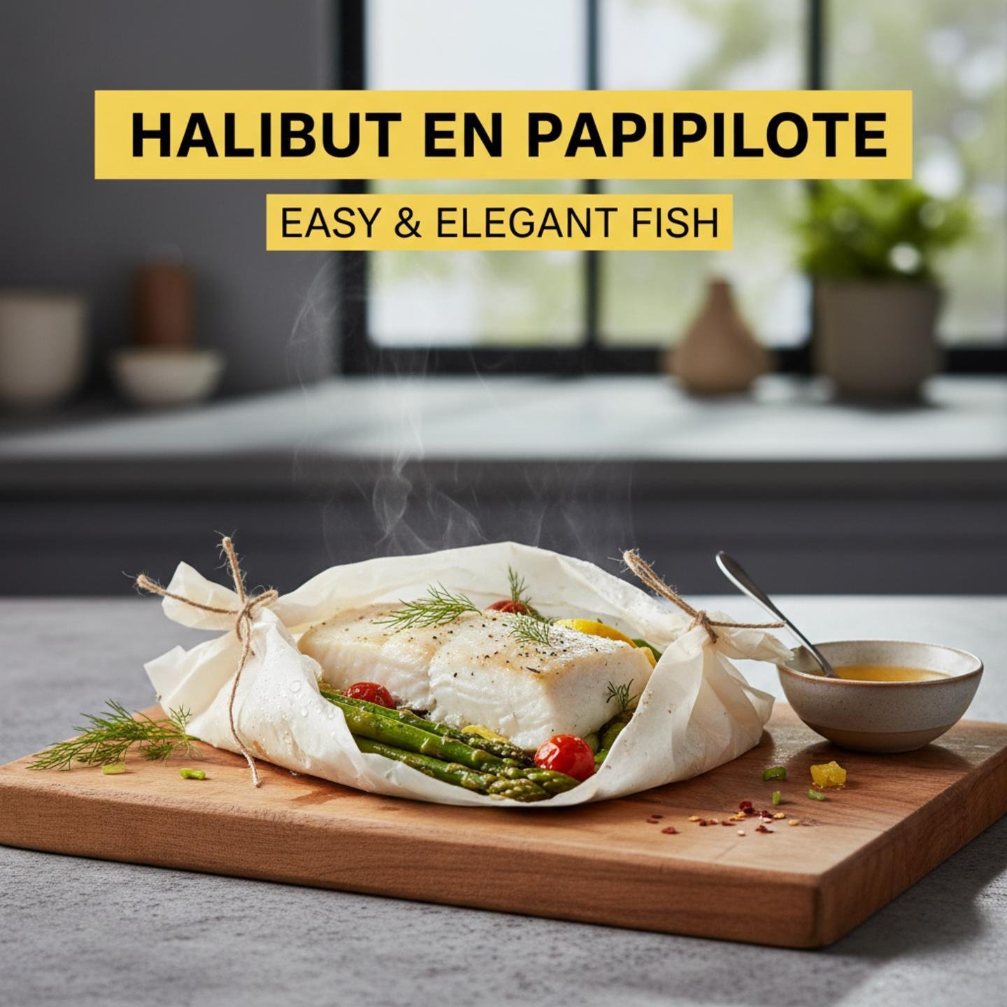 Halibut en Papillote: Easy & Elegant Fish
