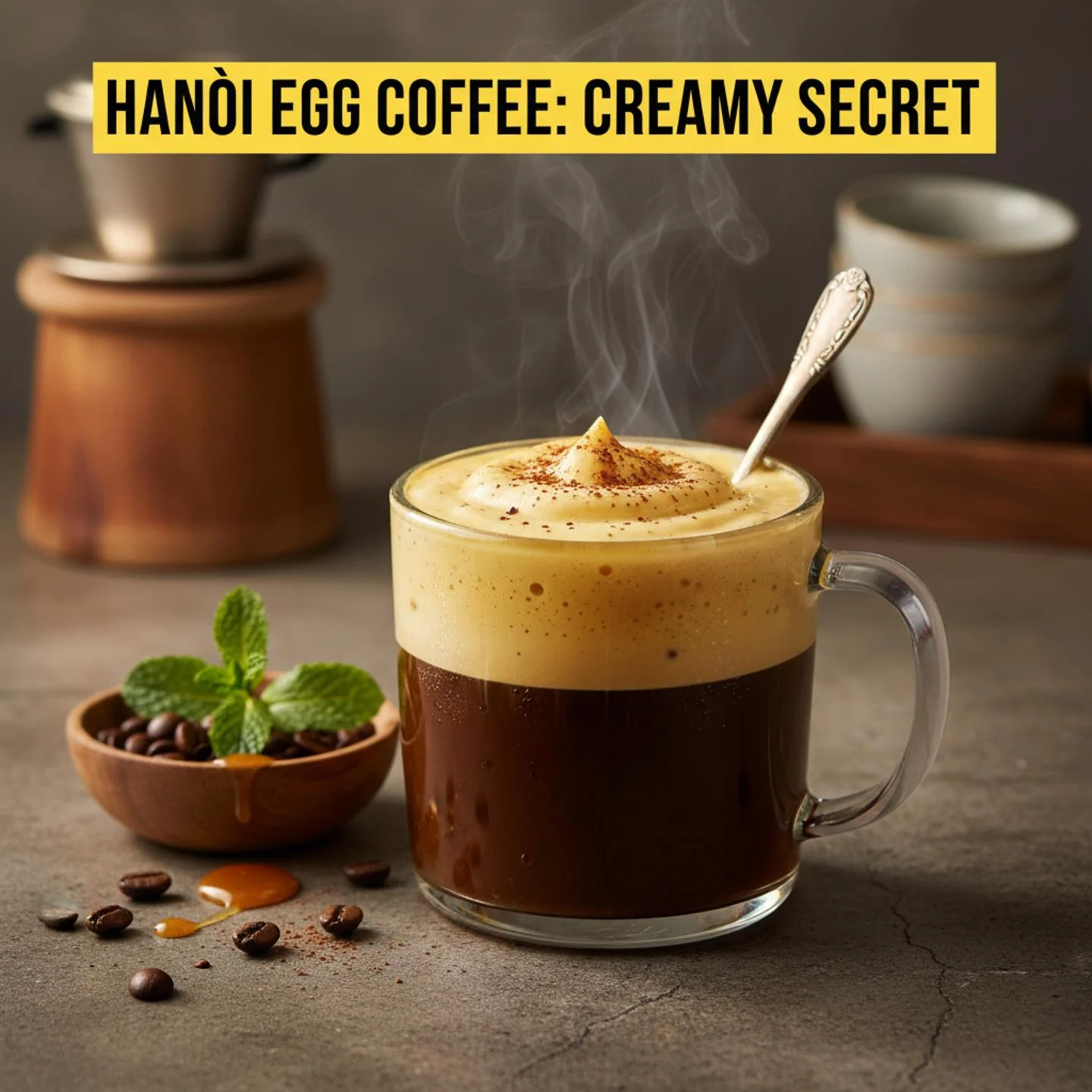 Hanoi Egg Coffee: Creamy Secret