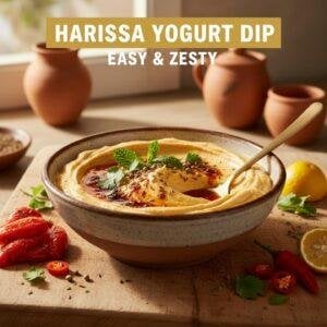 Harissa Yogurt Dip: Easy & Zesty