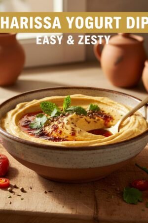Harissa Yogurt Dip: Easy & Zesty