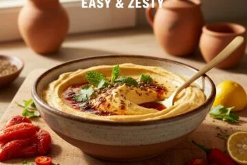 Harissa Yogurt Dip: Easy & Zesty