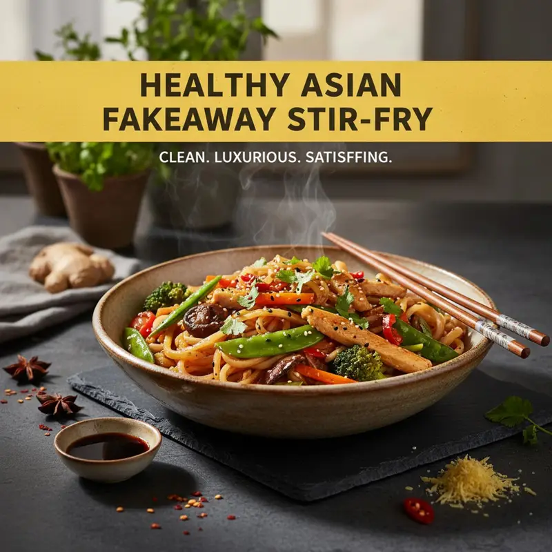 Healthy Asian Fakeaway Stir-Fry